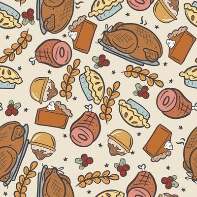 Nutritious Food Fabric, Wallpaper and Home Decor | Spoonflower
